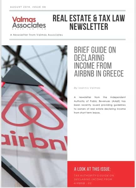Airbnb Taxation in Greece