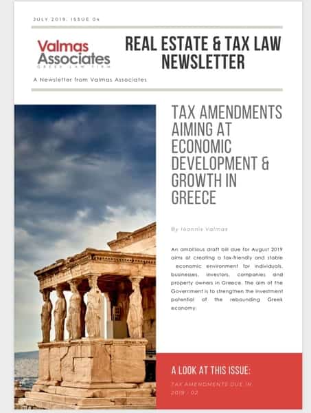 Tax Law Amendments in Greece